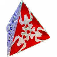 MoFangGe Timur Gear Halpern-Meier Tetrahedron - Ice Clear Body