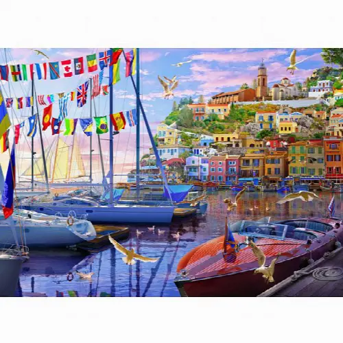 Boat Harbor | Jigsaw - Image 1