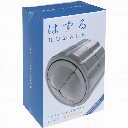 Hanayama Level 4 Cast Puzzle - Cylinder - Image 1