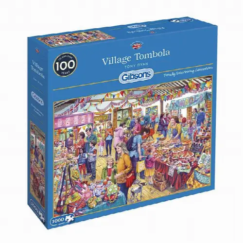 Village Tombola - 1000 Pieces | Jigsaw - Image 1