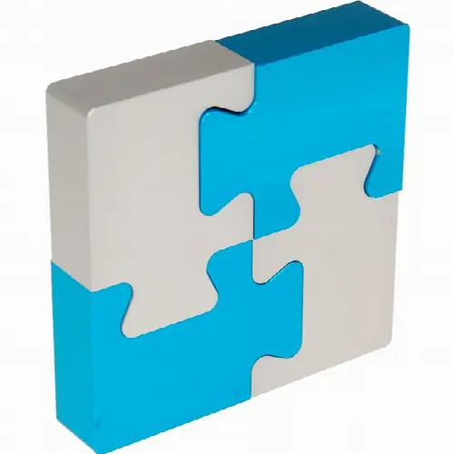 4 Piece Metal Puzzle - Image 1