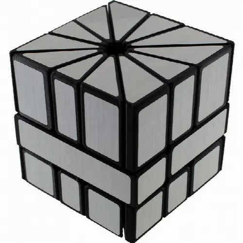 Mirror Square-2 Cube - Black Body with Silver Label - Image 1