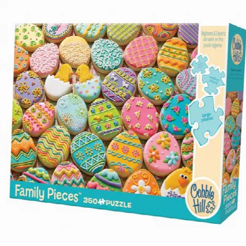 Easter Cookies - Family Pieces Puzzle | Jigsaw - Image 1
