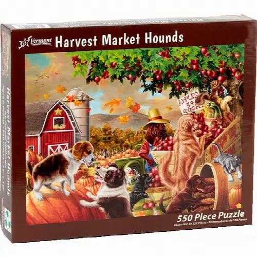 Harvest Market Hounds | Jigsaw - Image 1