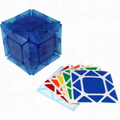 Fission Skewb Cube - DIY Ice Blue (Limited Edition - Image 1