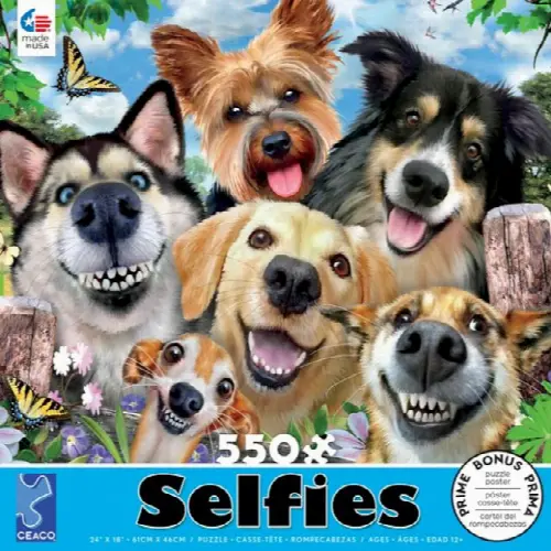 Selfies: Dog Delight | Jigsaw - Image 1