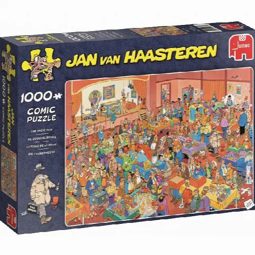 Jan van Haasteren Comic Puzzle - The Magic Fair | Jigsaw - Image 1