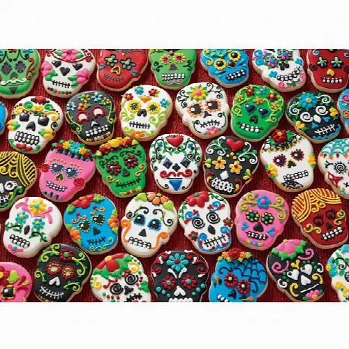 Sugar Skull Cookies | Jigsaw - Image 1