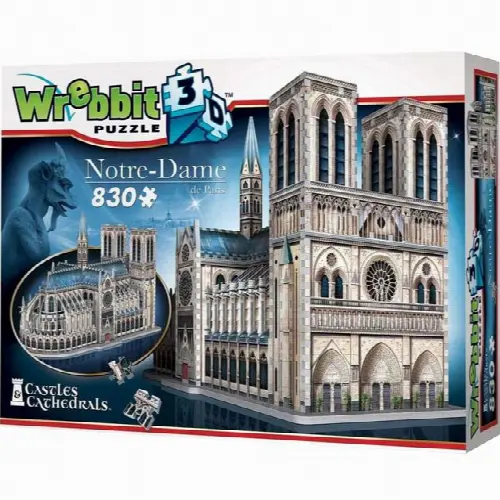 Notre-Dame de Paris - Wrebbit 3D Jigsaw Puzzle | Jigsaw - Image 1