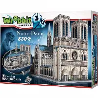 Notre-Dame de Paris - Wrebbit 3D Jigsaw Puzzle | Jigsaw