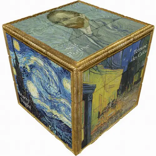 V-CUBE 3 Flat (3x3x3): Van Gogh - Image 1