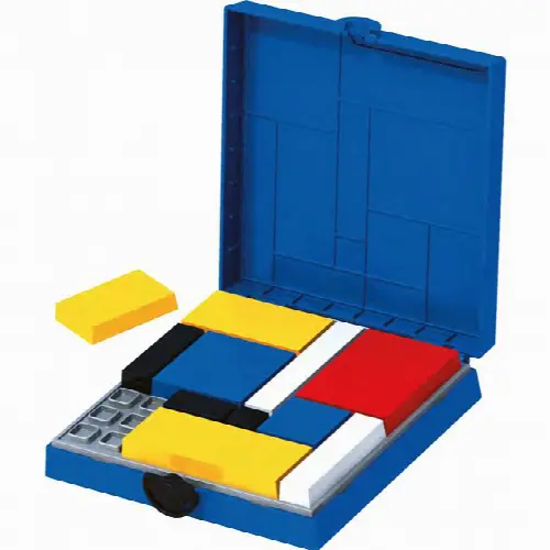 Mondrian Blocks - BLUE Edition - Image 1