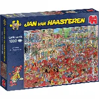 Jan van Haasteren Comic Puzzle - La Tomatina | Jigsaw