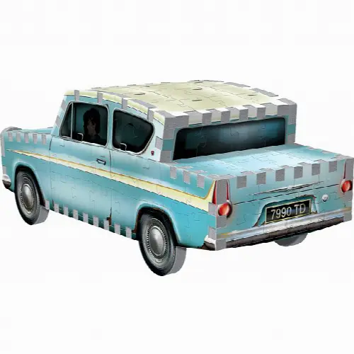 Harry Potter: Flying Ford Anglia - Wrebbit 3D Jigsaw Puzzle | Jigsaw - Image 1