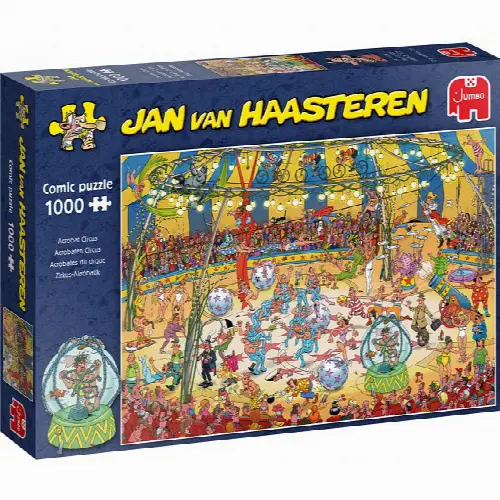 Jan van Haasteren Comic Puzzle - Acrobat Circus | Jigsaw - Image 1