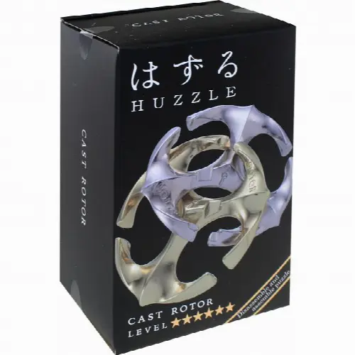 Hanayama Level 6 Cast Puzzle - Rotor - Image 1
