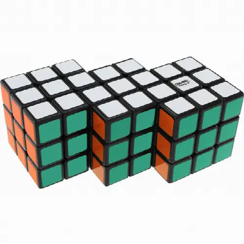 Mini Triple 3x3 Cube II - Black Body - Image 1