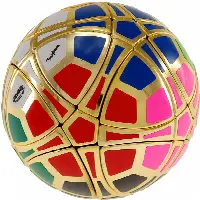 Traiphum Megaminx Ball - (12-Color) Metallized Gold