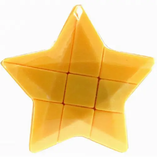 Star 3x3x3 Cube - Yellow Body - Image 1