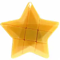 Star 3x3x3 Cube - Yellow Body