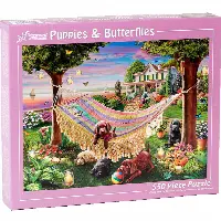 Puppies & Butterflies | Jigsaw