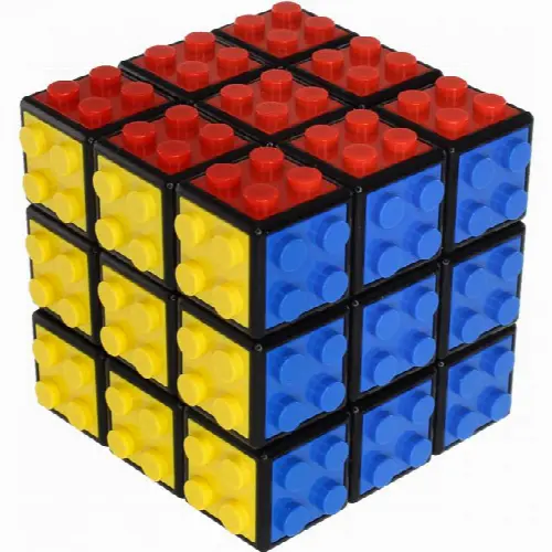 3x3 Building Block Cube with Tiles - Kit - Image 1