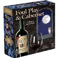 Foul Play and Cabernet Classic Mystery Jigsaw Puzzle - 1000 Pieces