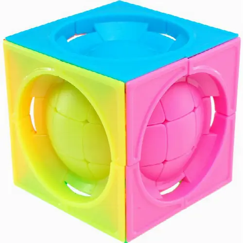 limCube Deformed 3x3x3 Centro-Sphere Cube - Stickerless - Image 1