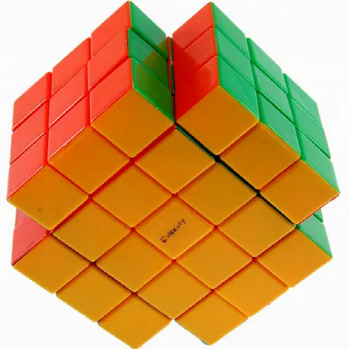 3x3x5 X-Shaped-Cube with Evgeniy logo - Stickerless - Image 1