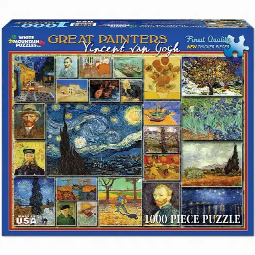 Great Painters: Vincent Van Gogh | Jigsaw - Image 1