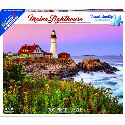 Maine Lighthouse | Jigsaw - Image 1