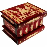 Romanian Puzzle Box - Medium Red