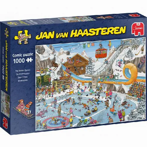 Jan van Haasteren Comic - The Winter Games | Jigsaw - Image 1