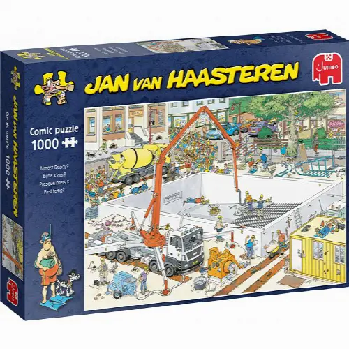 Jan van Haasteren Comic Puzzle - Almost Ready | Jigsaw - Image 1