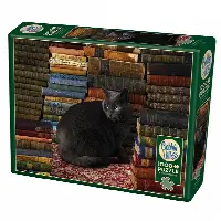 Library Cat 1000 Piece Jigsaw Puzzle