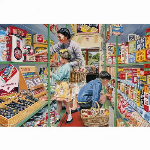 Mitchell's Mobile Shop - 4 x 500 Piece Jigsaw Puzzles | Jigsaw - Image 1