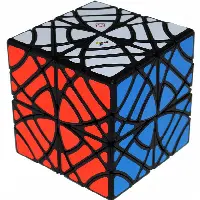 Twins Cube (Skewb Version) - Black Body
