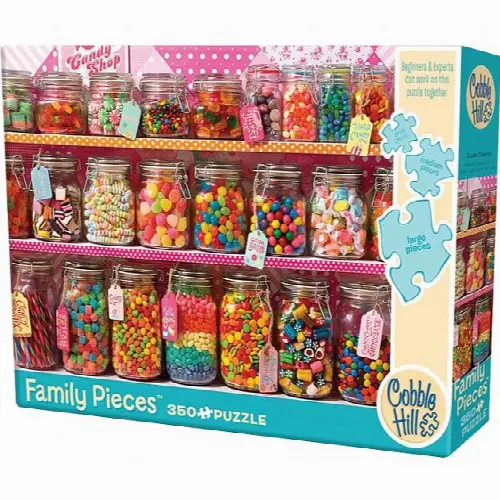 Candy Counter - Family Pieces Puzzle | Jigsaw - Image 1