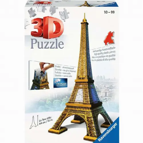 Ravensburger 3D Puzzle - Eiffel Tower | Jigsaw - Image 1