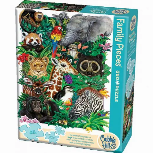 Safari Babies - Family Pieces Puzzle | Jigsaw - Image 1