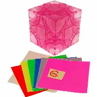 limCube Dreidel 3x3x3 DIY - Ice Pink Body (Limited Edition