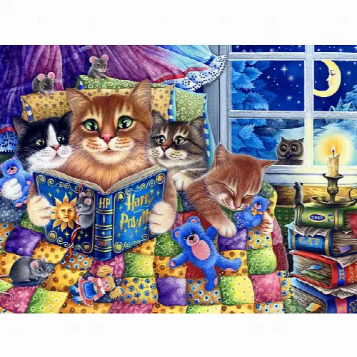 Kittens' Bedtime | Jigsaw - Image 1