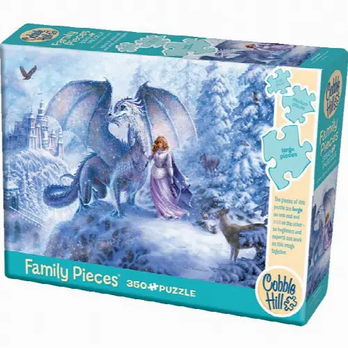 Ice Dragon - Family Pieces Puzzle | Jigsaw - Image 1