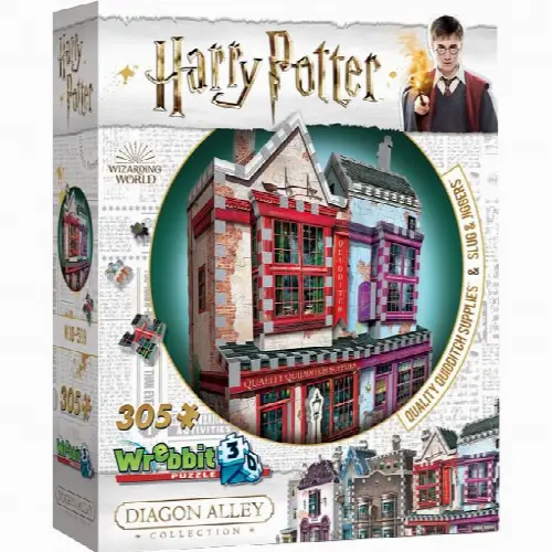 Harry Potter: Quality Quidditch Supplies - 3D Jigsaw Puzzle | Jigsaw - Image 1