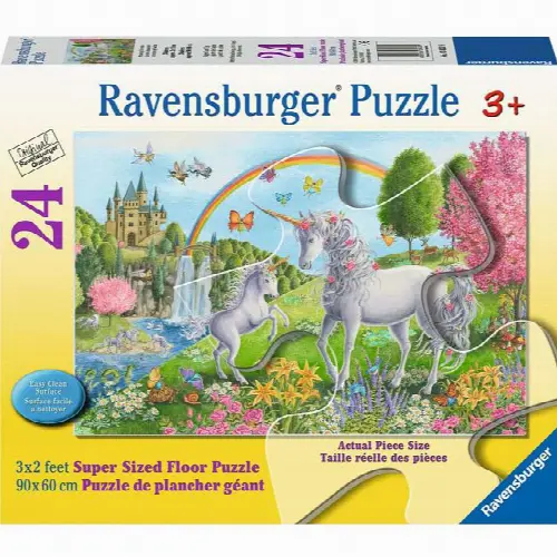 Prancing Unicorns - Super Sized Floor Puzzle | Jigsaw - Image 1