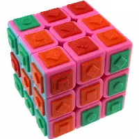 Gray Matter 3x3x3 Bastinazo Cube with Tiles - Advance