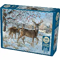 Winter Deer - Large Piece | Jigsaw