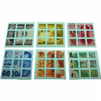 3x3x3 Money Note Stickers Set