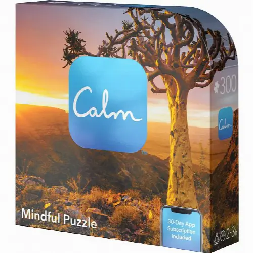 Calm Mindful Puzzle Collection: Quiver Tree | Jigsaw - Image 1