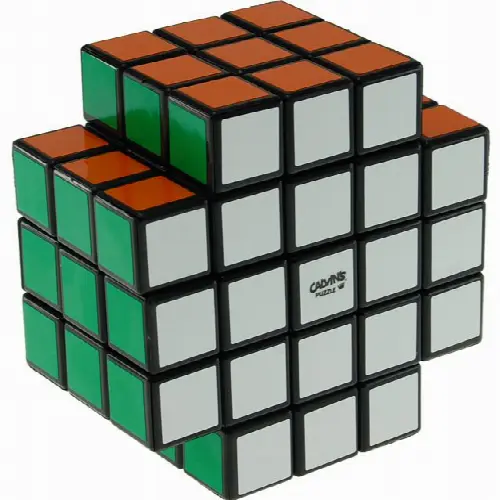 3x3x5 X-Shaped-Cube with Evgeniy logo - Black Body - Image 1